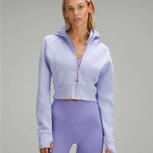 Lululemon Scuba Full-Zip Cropped Hoodie